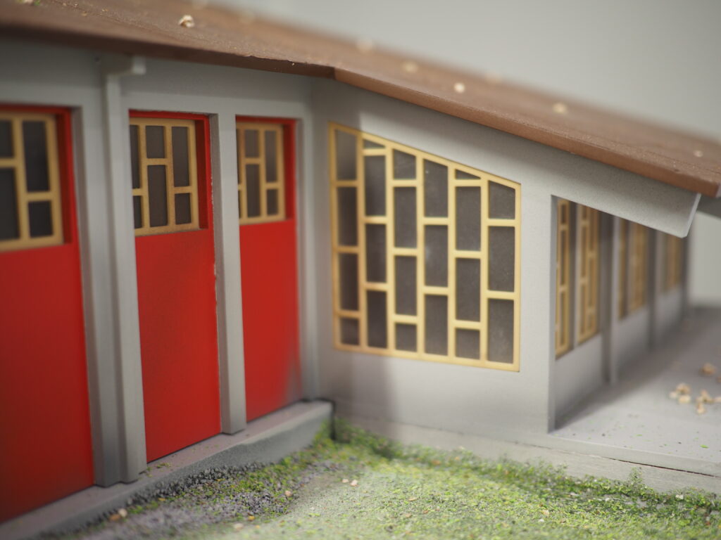 Modelářské diorama horní stanice Malino Brdo
